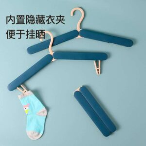 Portable Non-Slip Velvet Clothes Hanger